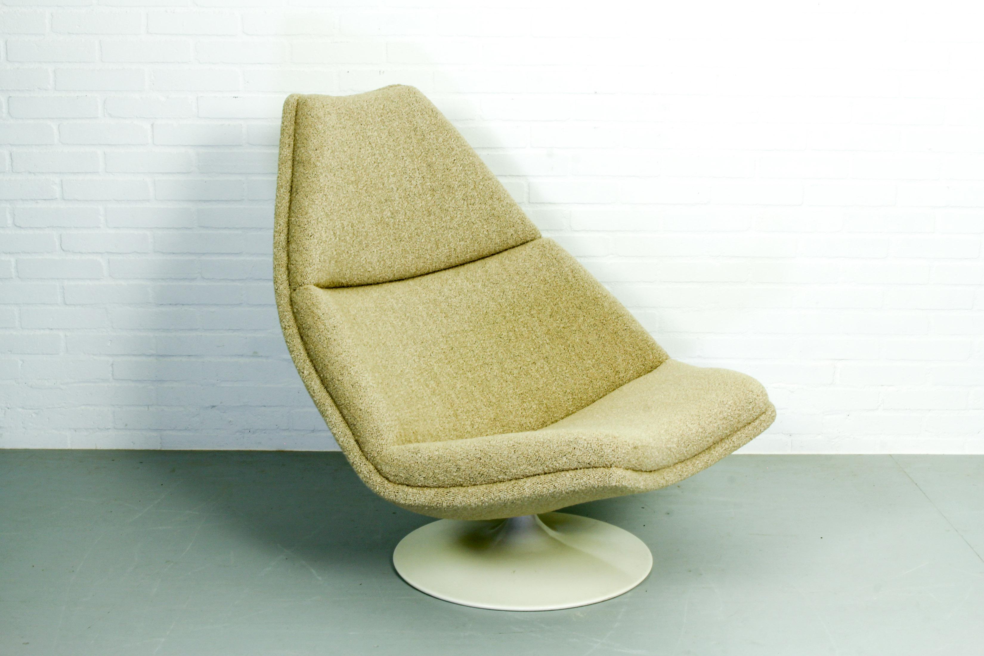 F590 Lounge Chair Designed by Geoffrey Harcourt for Artifort In Excellent Condition In Appeltern, Gelderland