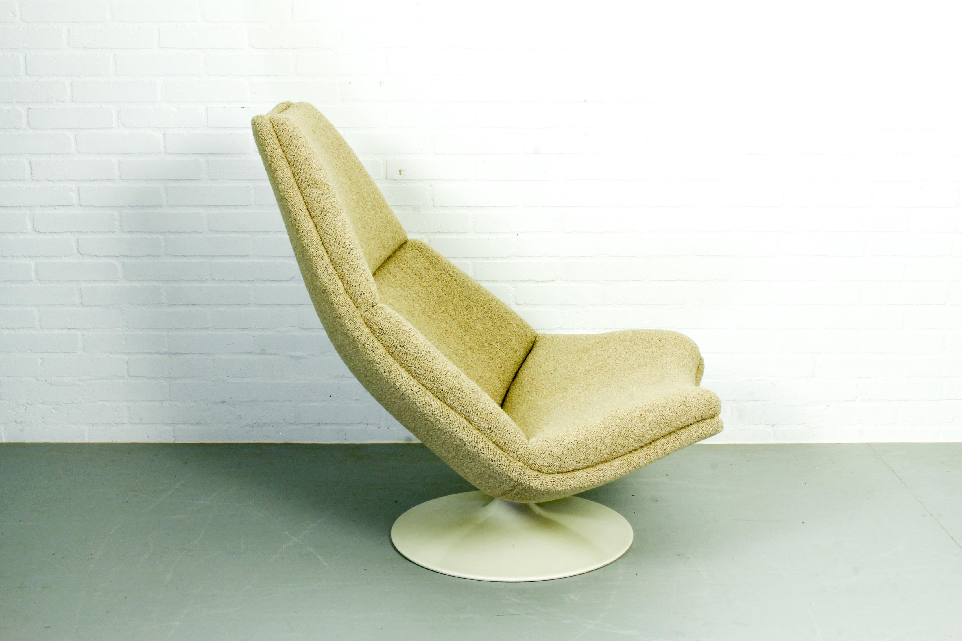 20th Century F590 Lounge Chair Designed by Geoffrey Harcourt for Artifort