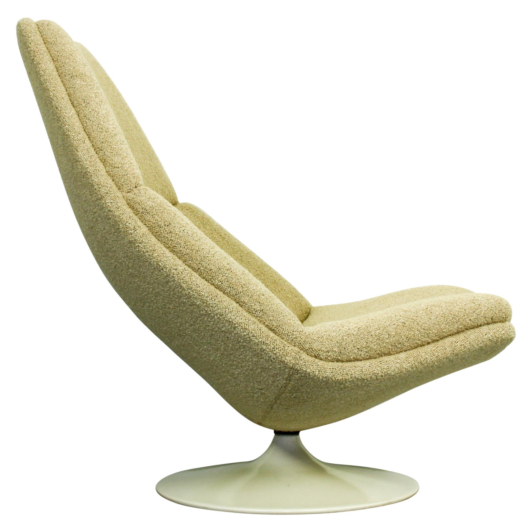 F590 Lounge Chair Designed by Geoffrey Harcourt for Artifort