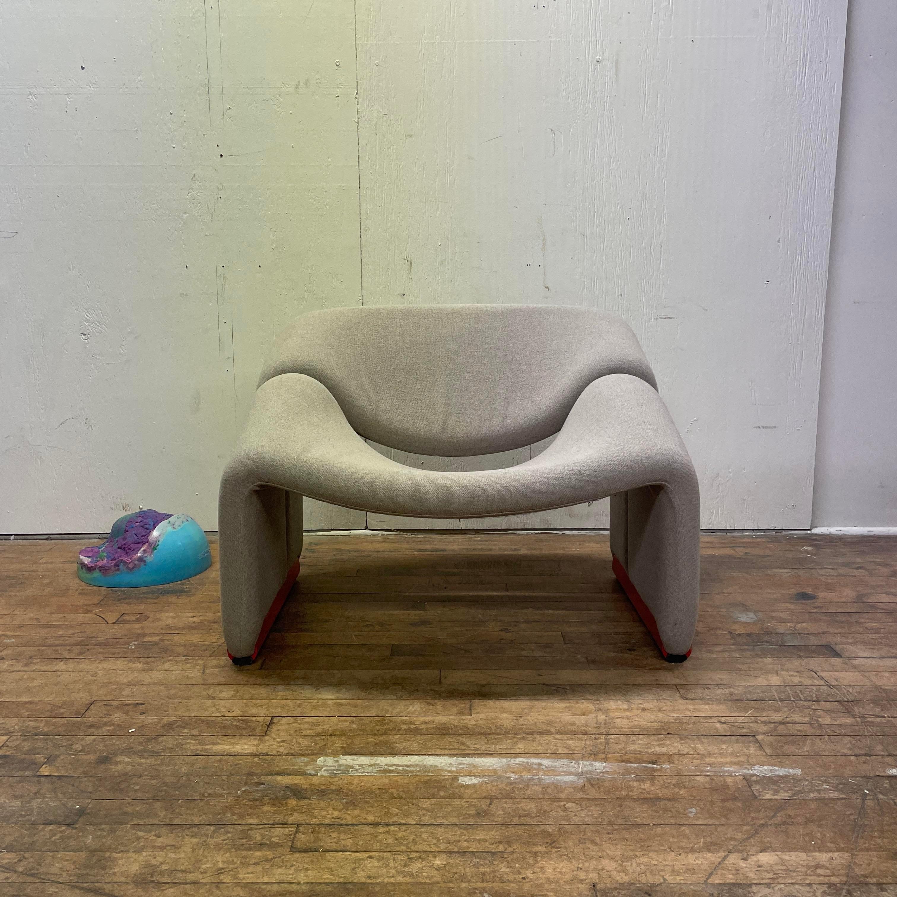 Mid-Century Modern F598 Groovy Chair by Pierre Paulin for Artifort