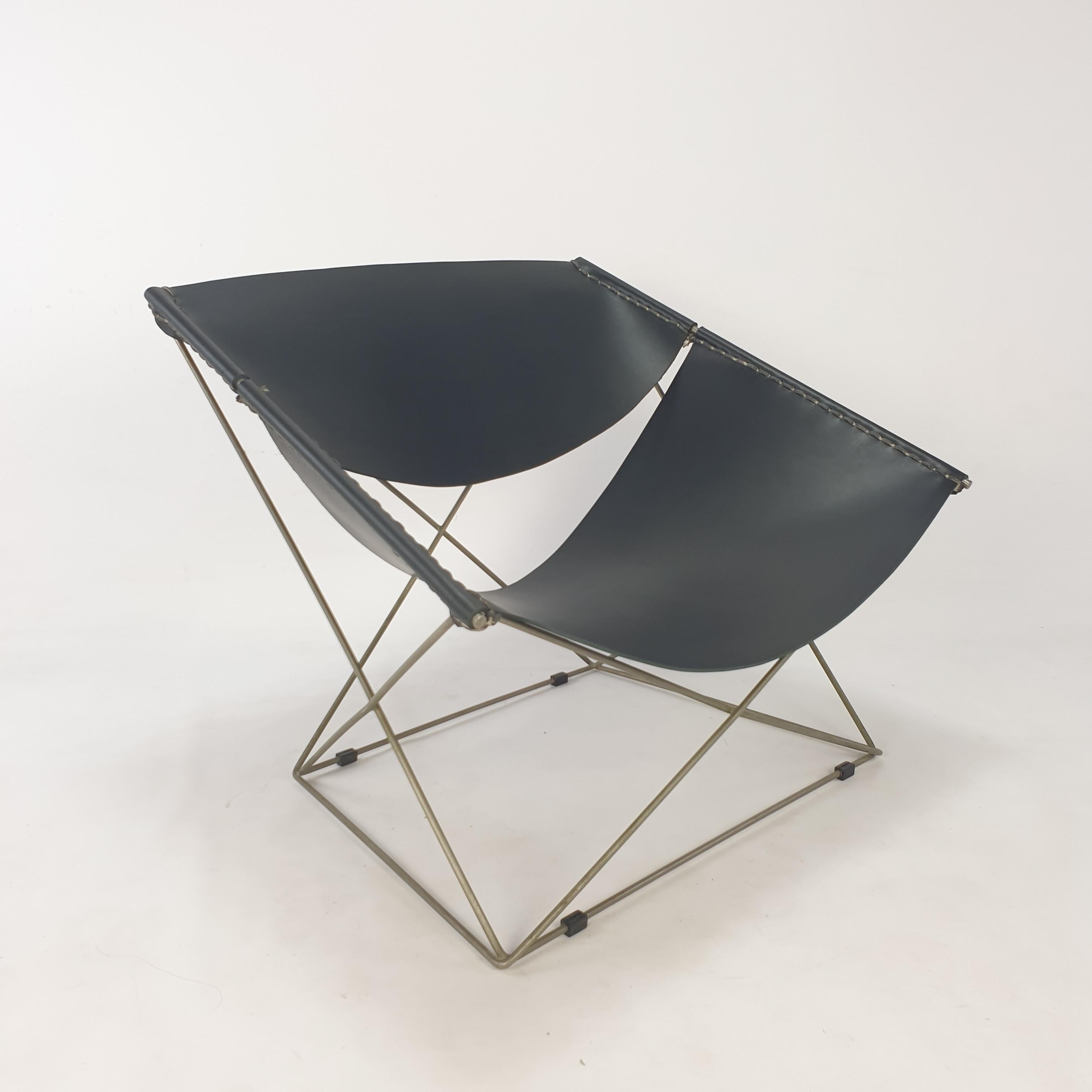 Mid-Century Modern F675 Butterfly Chair by Pierre Paulin for Artifort, 1960s For Sale