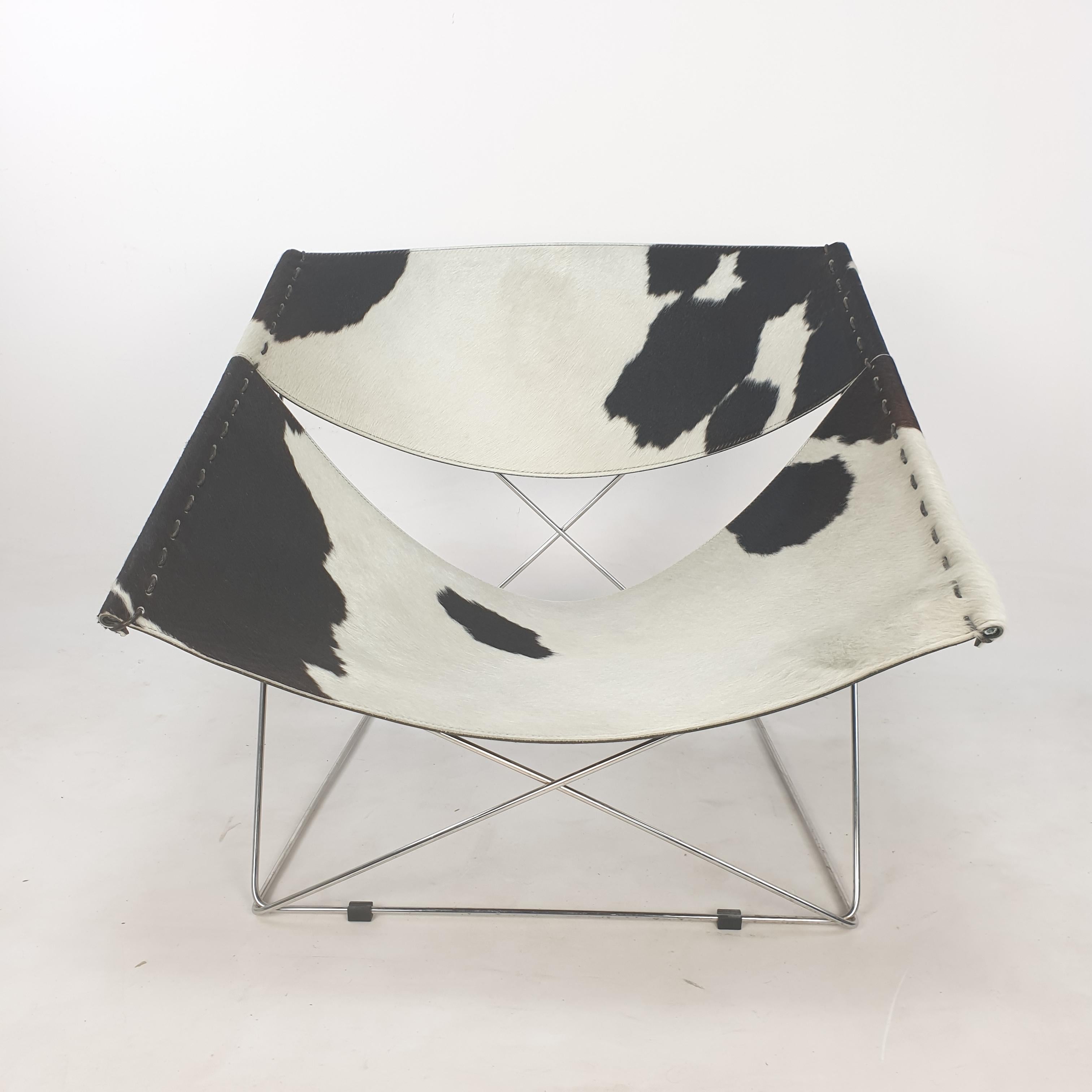 Mid-Century Modern F675 Butterfly Chair by Pierre Paulin for Artifort, 1970s For Sale