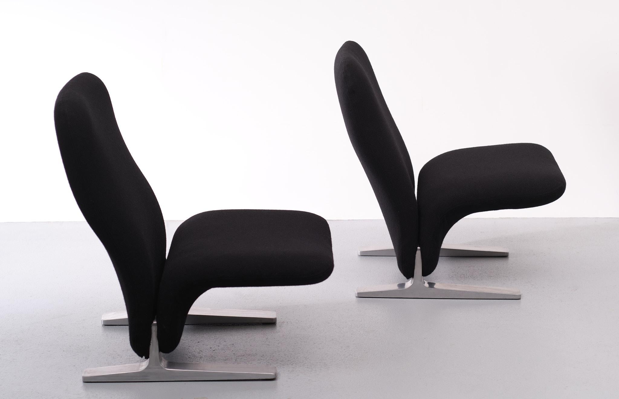 F780 Concorde Lounge Chairs by Pierre Paulin for Artifort in New Upholstery For Sale 7