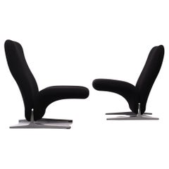 F780 Concorde Lounge Chairs by Pierre Paulin for Artifort in New Upholstery