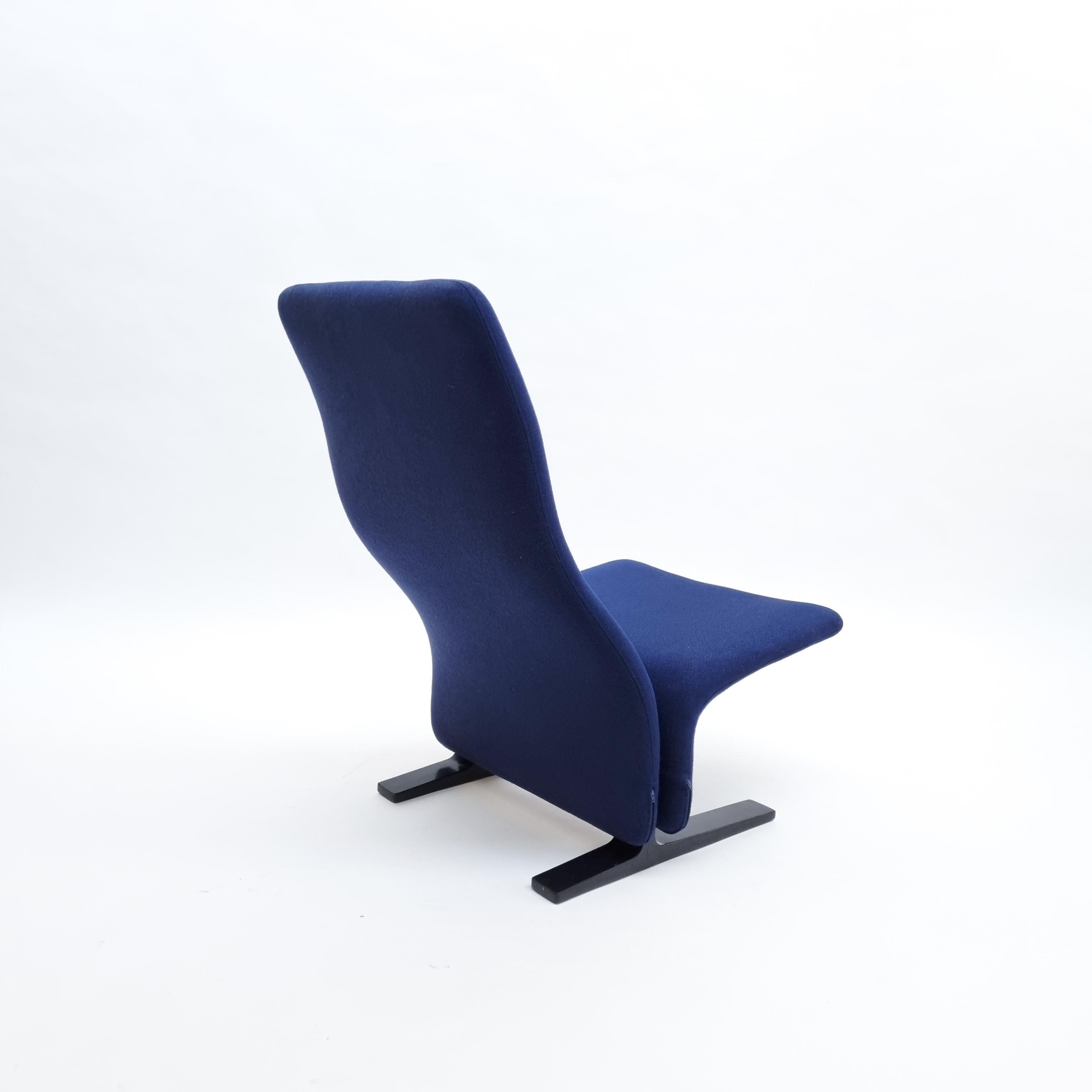 Late 20th Century F784 “Concorde” Lounge Chair by Pierre Paulin for Artifort, 1980s For Sale