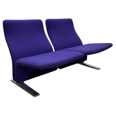  F784 Two Seat Loveseat Sofa by Pierre Paulin for Artifort, Circa 1970s