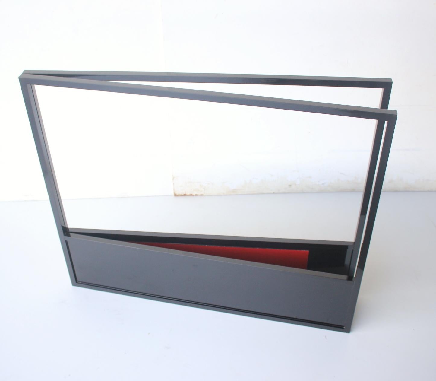 F8 Ancien art japonais Ustensiles de cérémonie du thé Paravent Furosaki Laque Wajima en vente 10