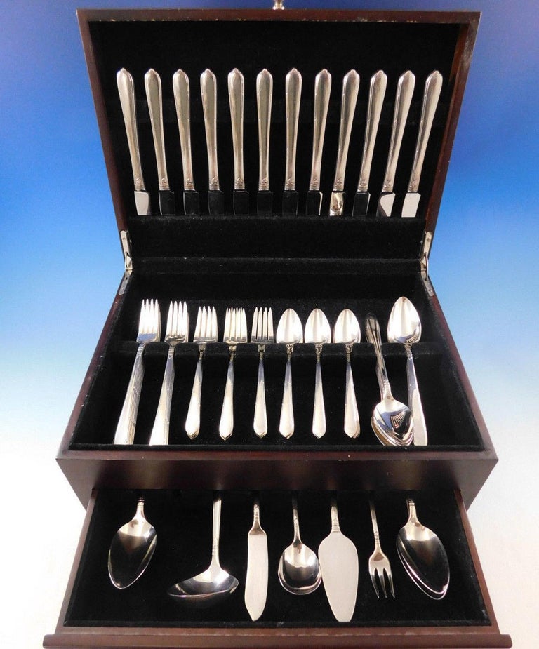 Berkeley Square by Community Oneida Silver Plate Flatware Set Service