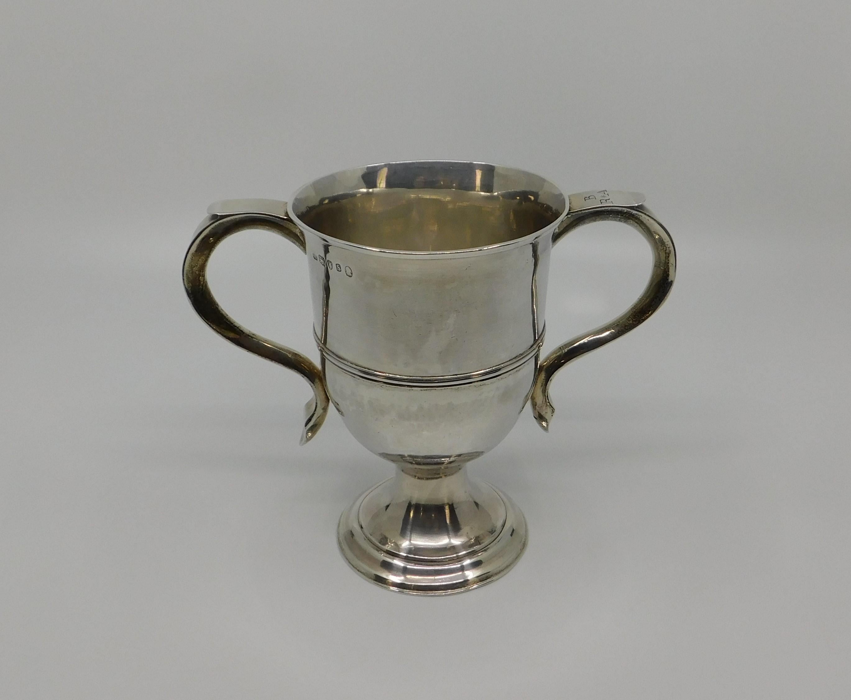 Early 19th Century English Sterling Silver Drinking Cup For Sale 3