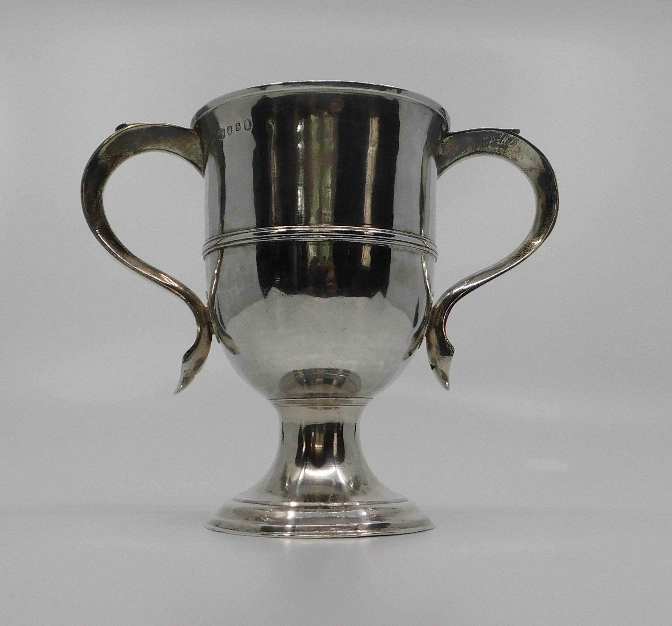pure silver drinking cup