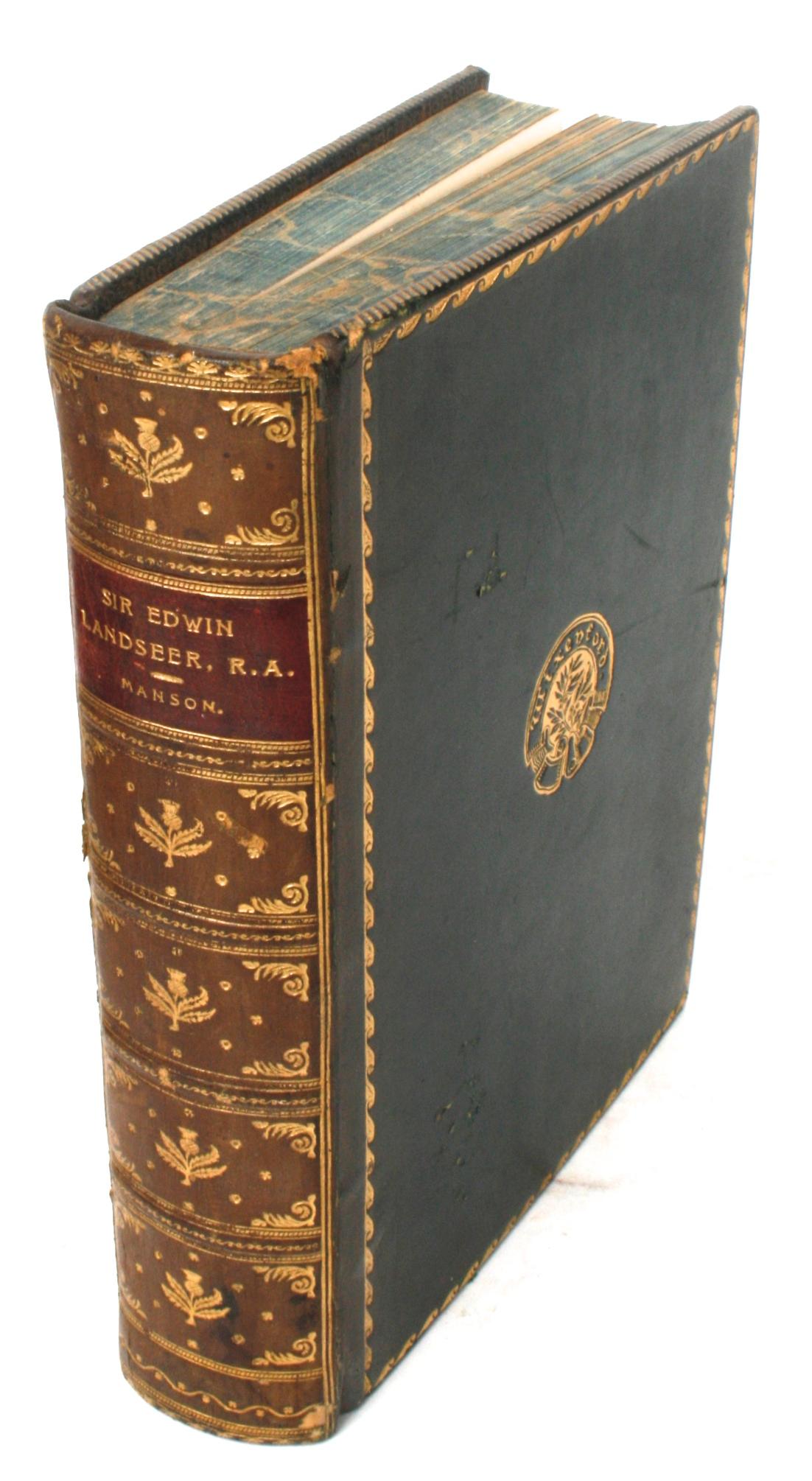 Sir Edwin Landseer R.a. by James a. Manson, 1st Edition, 1902 9