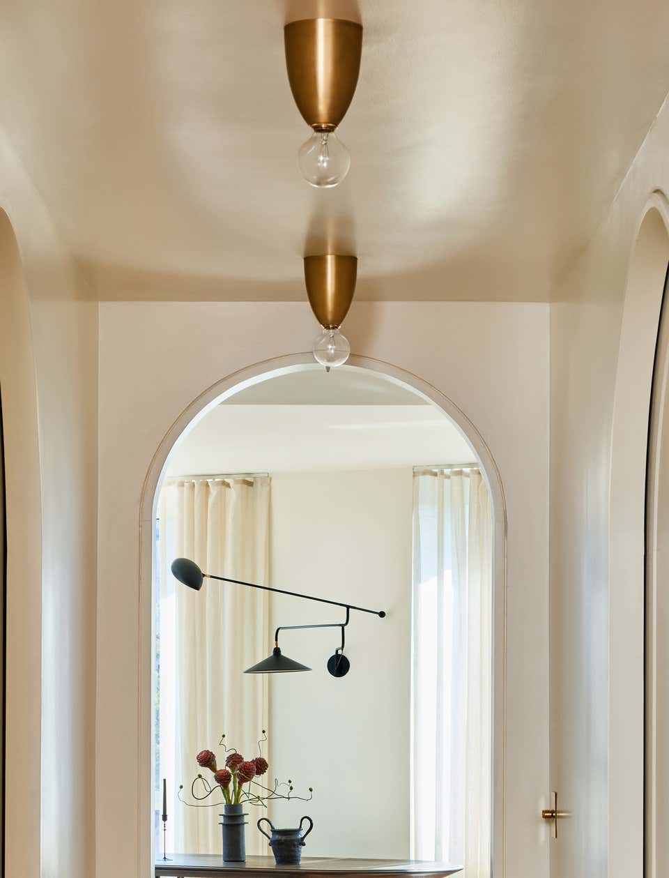 Arch, a Contemporary Wall Sconce in Vintage Silver, Available ADA ...
