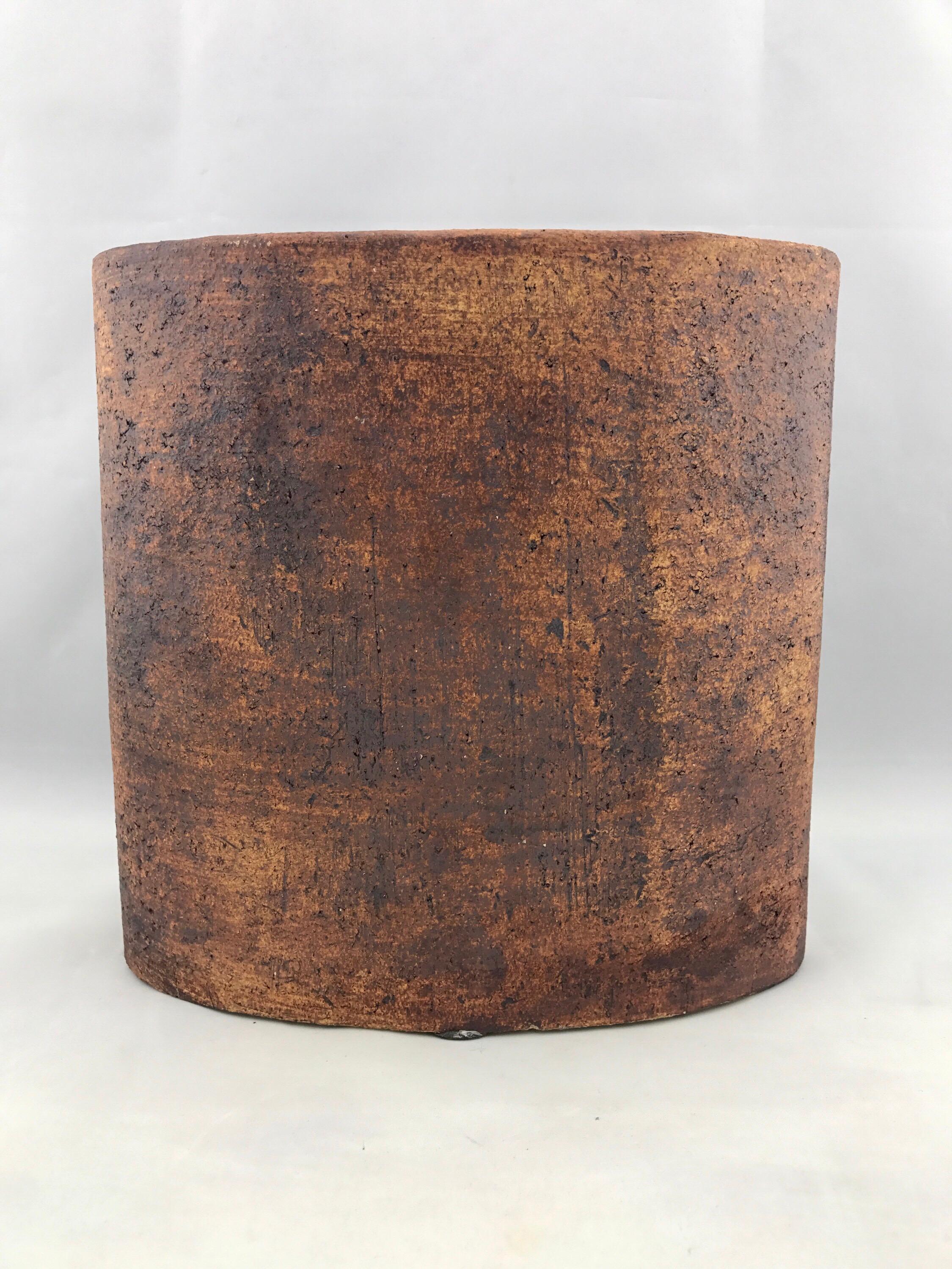 Midcentury French Ceramic Vase by Roger Capron, Vallauris In Good Condition In Marietta, GA