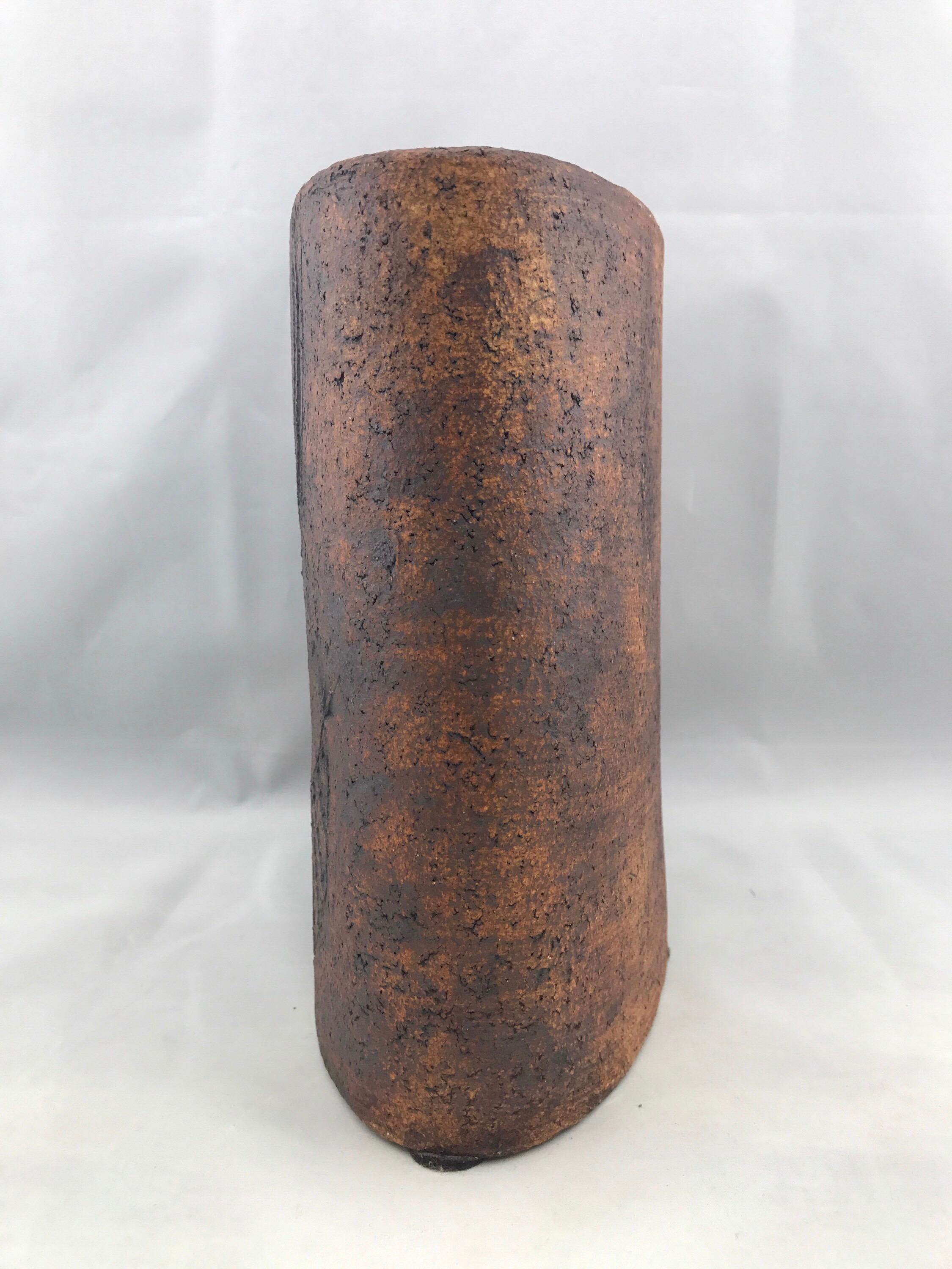 Midcentury French Ceramic Vase by Roger Capron, Vallauris 1