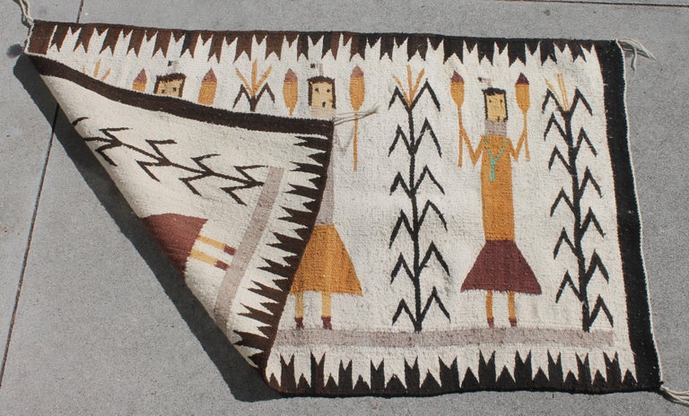 20th Century Yea Navajo  Indian Weaving For Sale