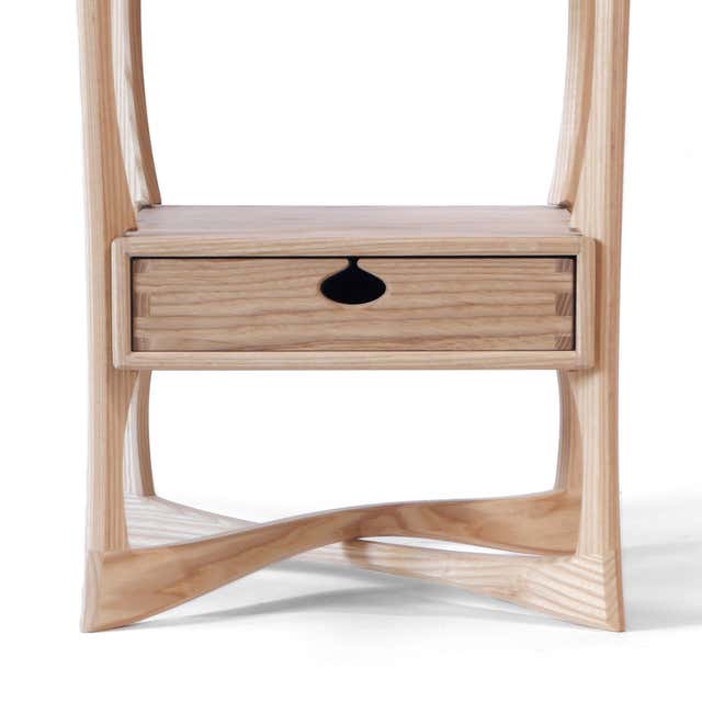 Walnut Cirrus Coat Rack, Modern Wall Mounted Hooks and Shelves by Arid ...