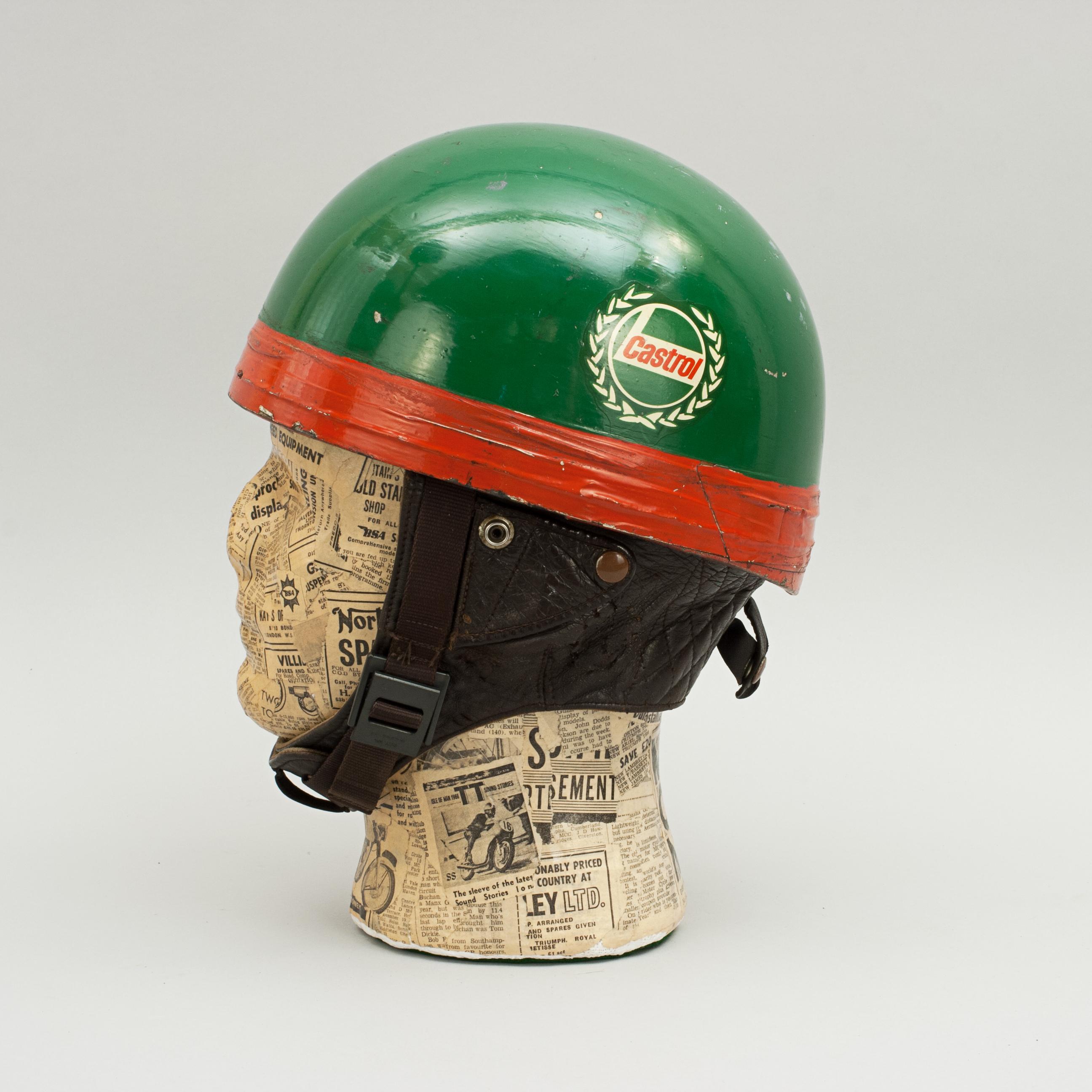 1960s racing helmet