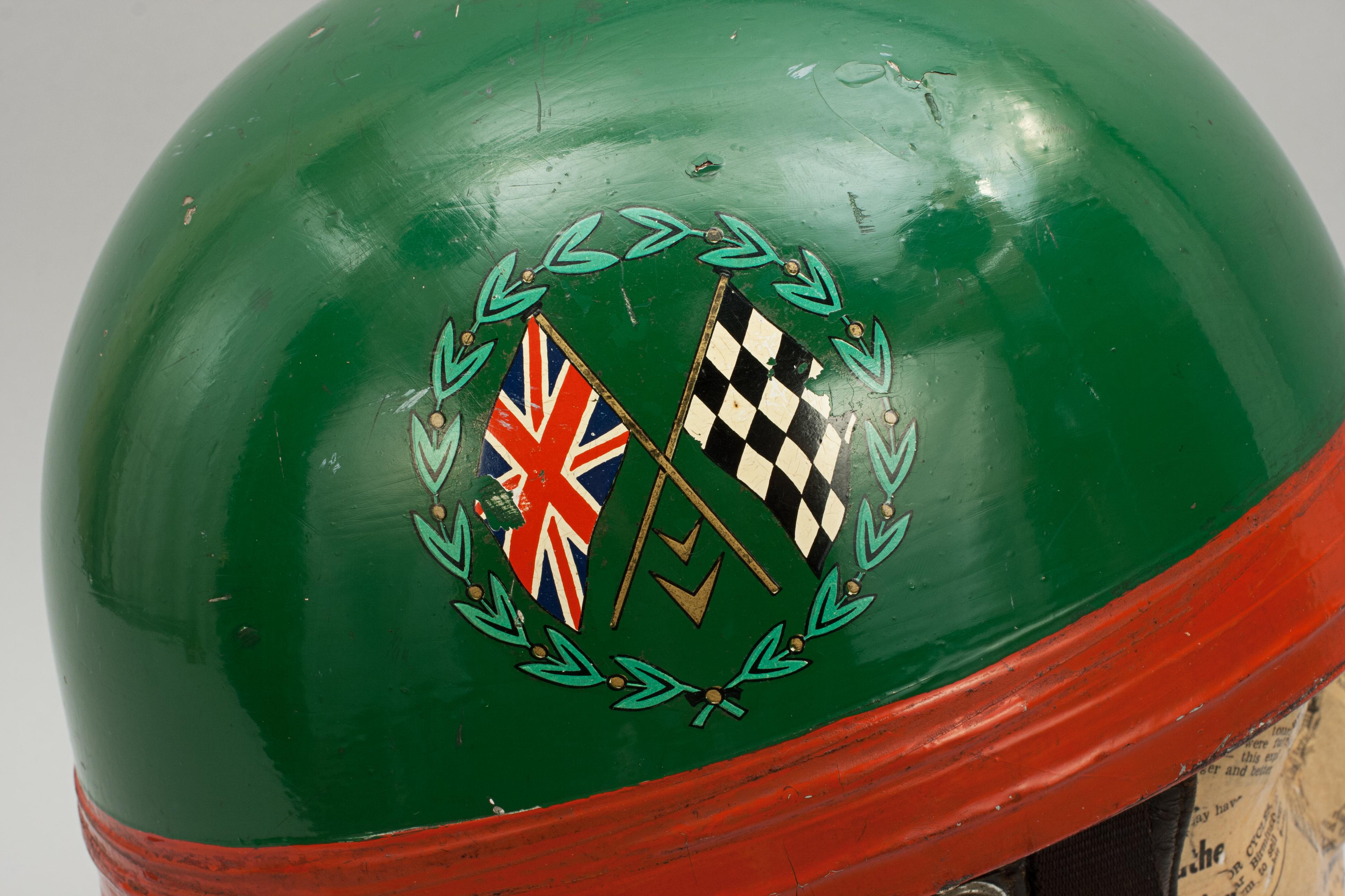 British Cromwell Motorcycle Racing Helmet, ACU