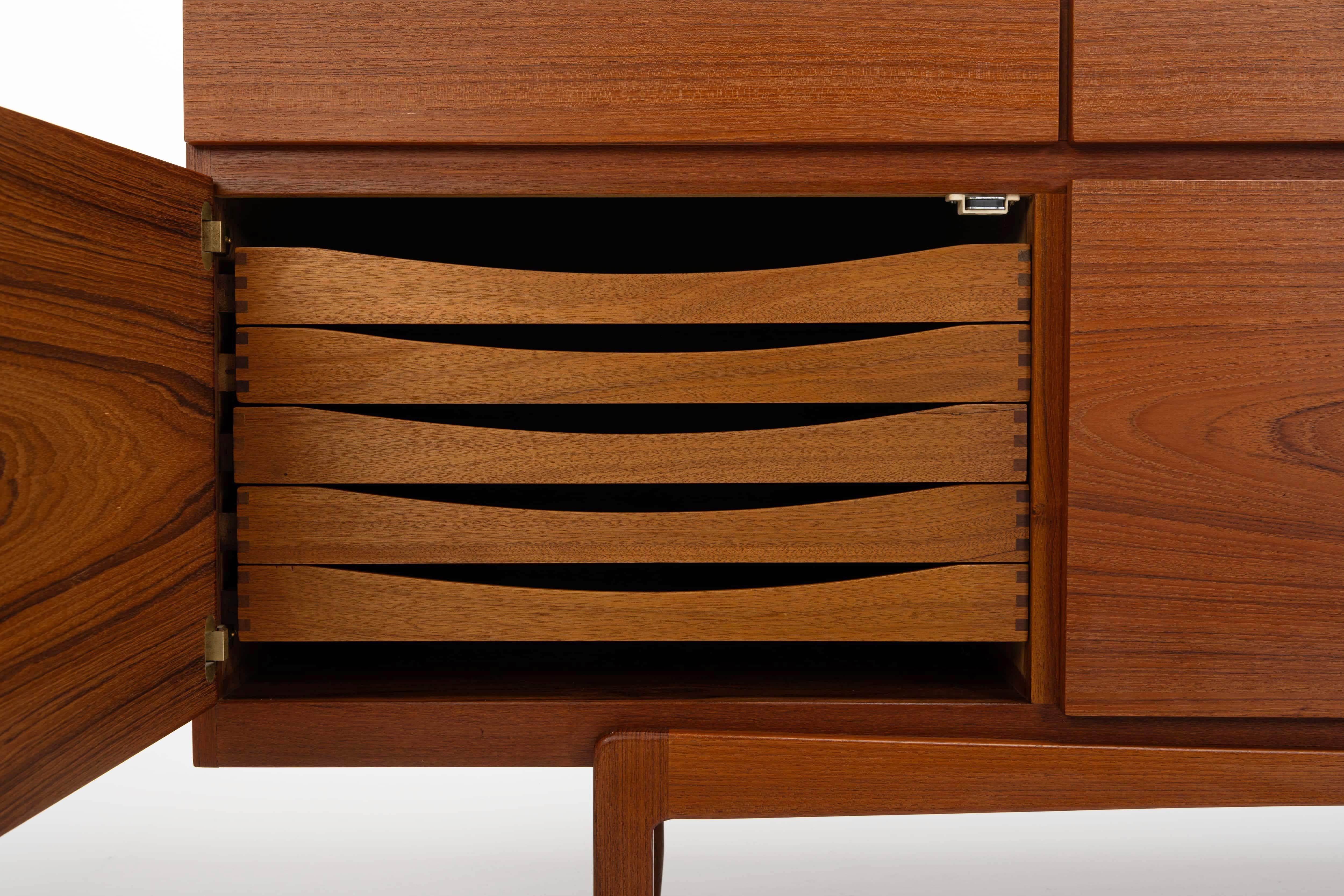 Scandinavian Modern FA-66 Sideboard by Ib Kofod Larsen for Faarup Mobelfabrik, 1960s
