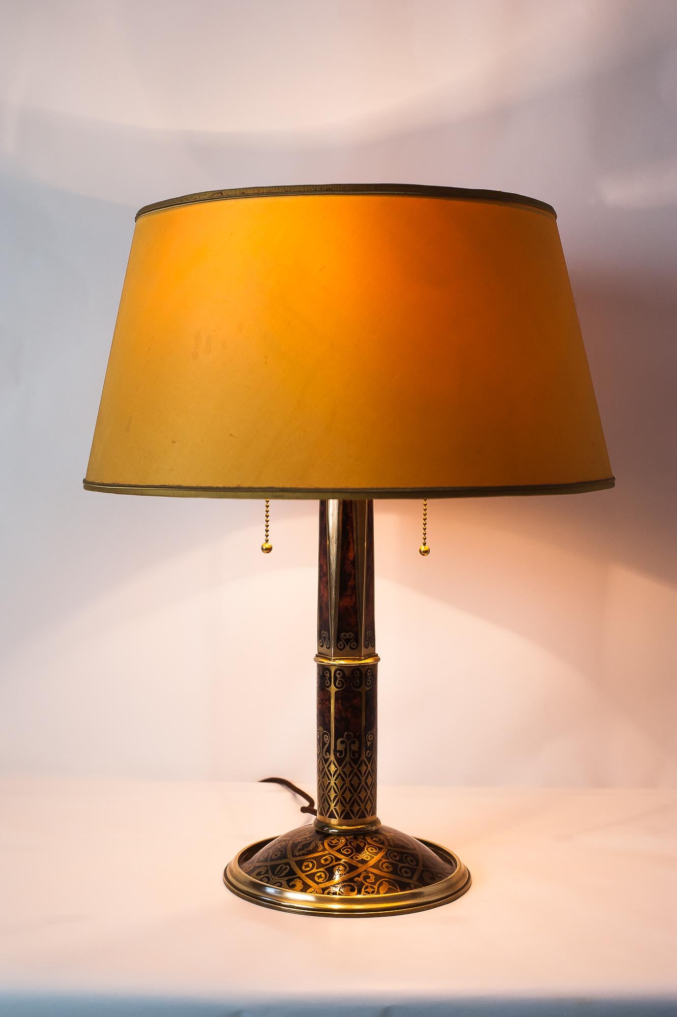 Brass Fa. Erhard & Söhne Table Lamp