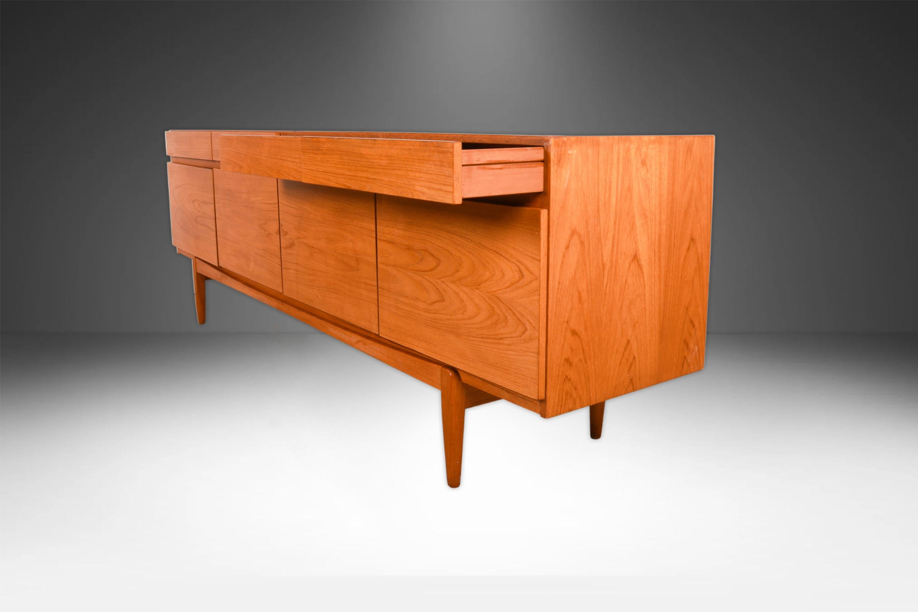 Faarup Mid Century Kofod Larsen Model No. 66 Teak Sideboard For Sale 4