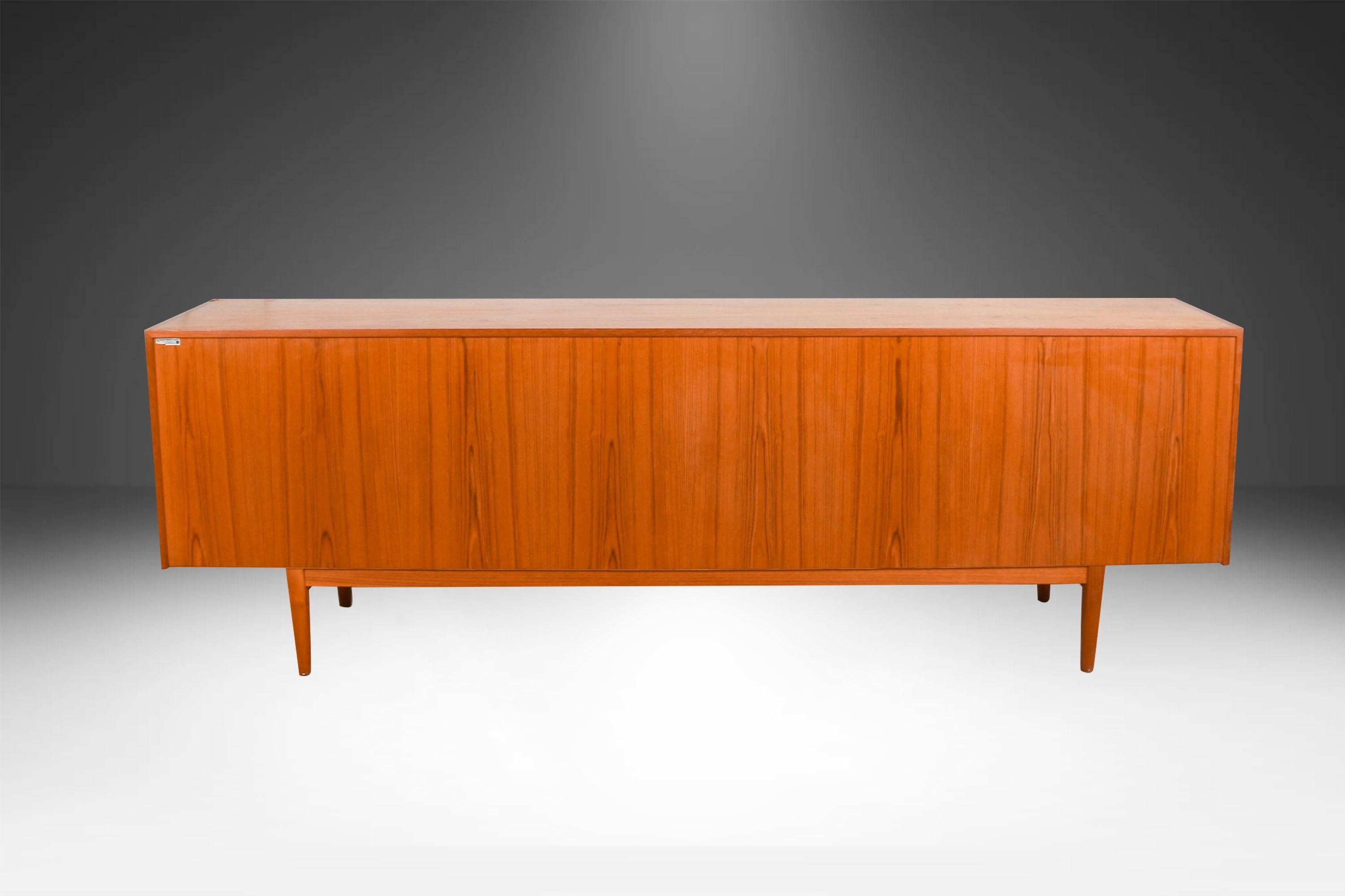 Faarup Mid Century Kofod Larsen Model No. 66 Teak Sideboard For Sale 7
