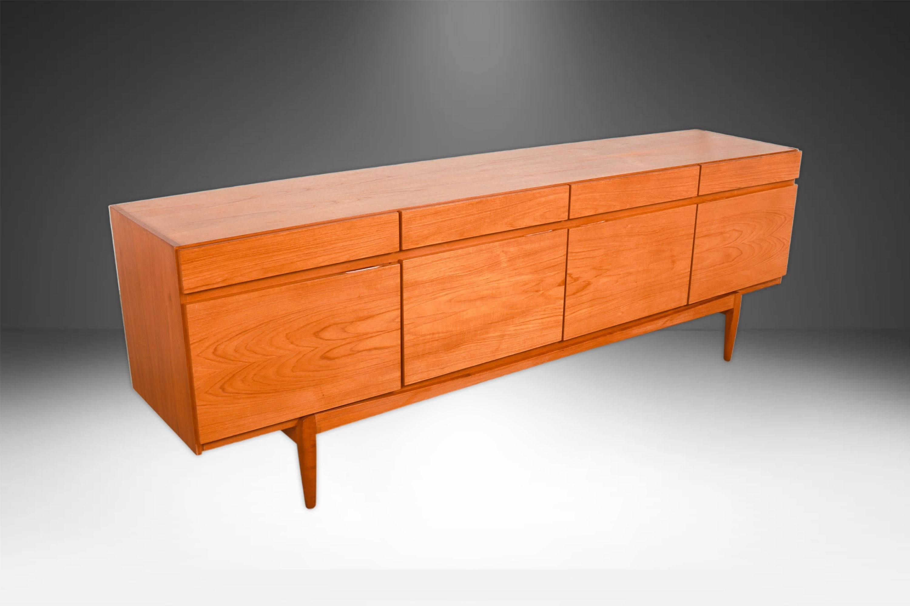 Faarup Mid Century Kofod Larsen Model No. 66 Teak Sideboard For Sale 2