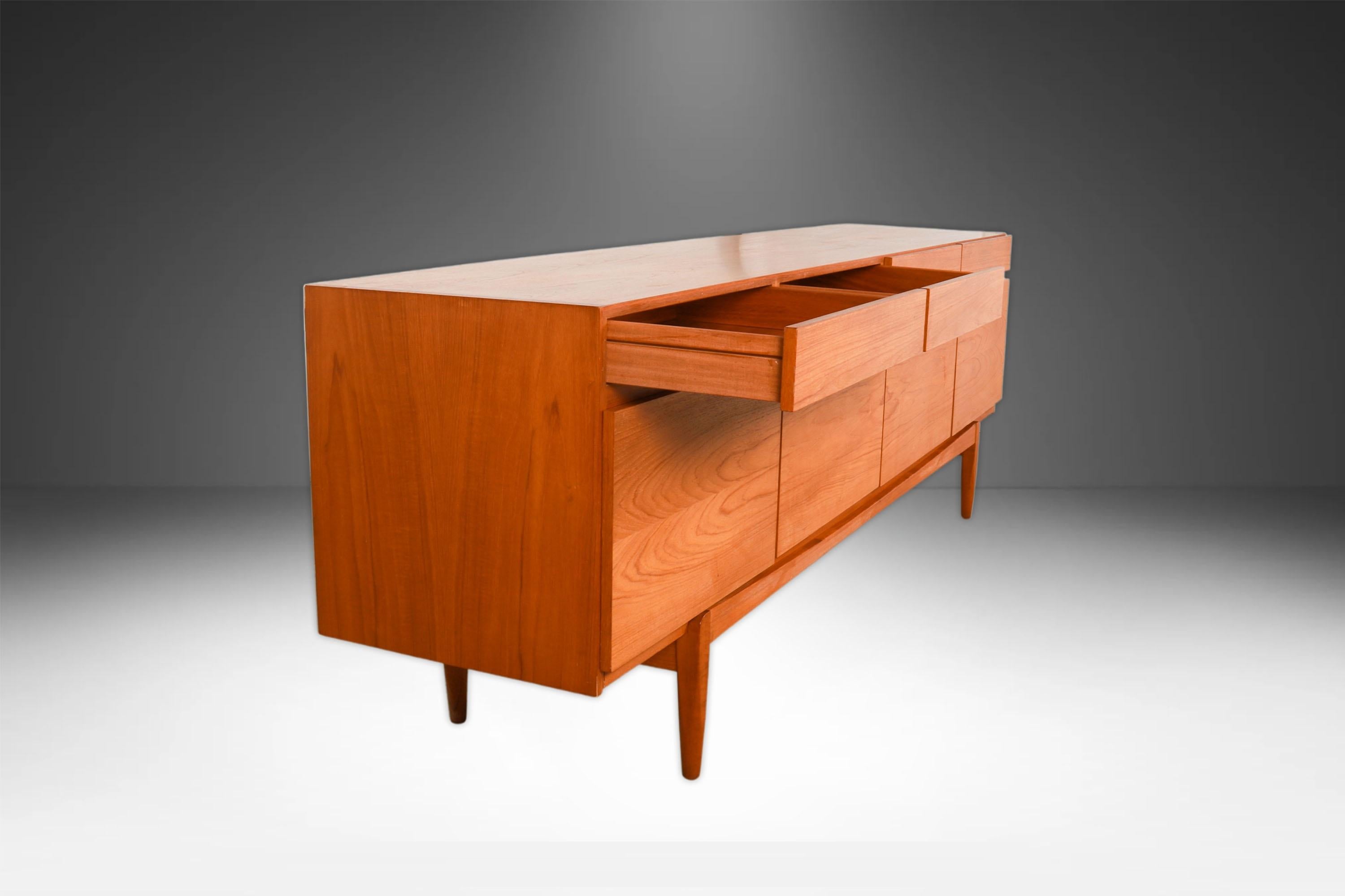 Faarup Mid Century Kofod Larsen Model No. 66 Teak Sideboard For Sale 3