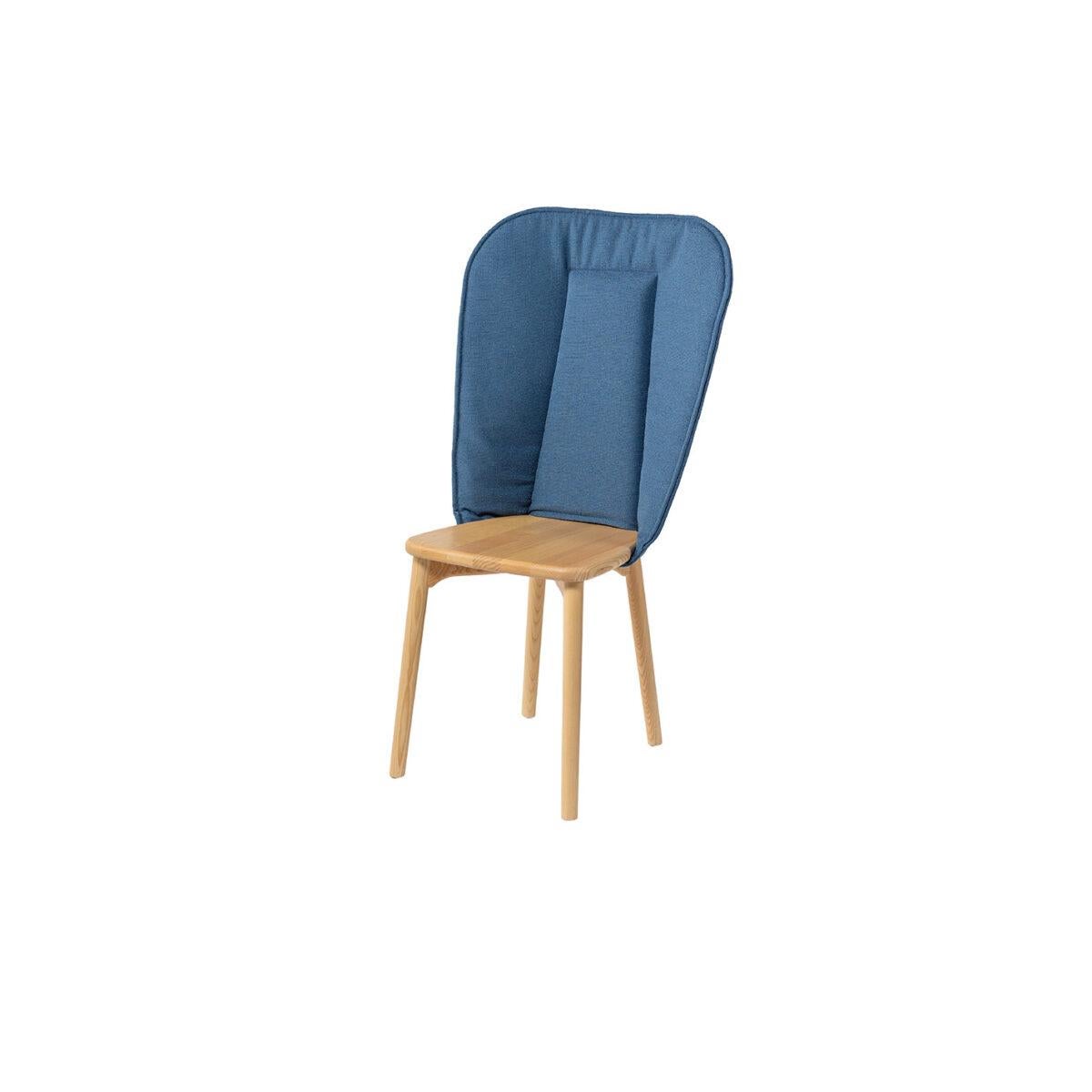 Fab Chair with covered seat by Färg and Blanche for Driade Italiano en venta