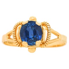 Fab Sixties Sapphire Ring