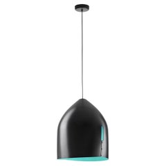 Fabbian - Oru F25 Pendant Lamp - Light blue/Black