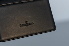 Faber Castell Vintage Coin Purse in Black Leather