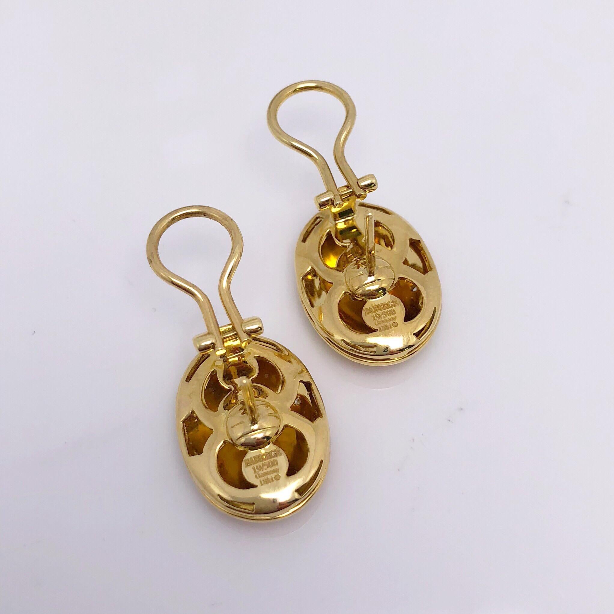 faberge earrings