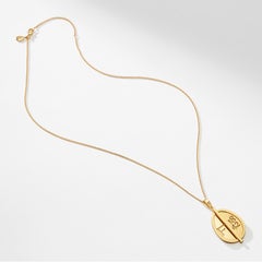 Pendentif Grande Œuf en or jaune Fabergé 1842