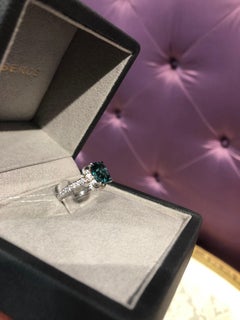 Fabergé 2.68Ct Gubelin Indigo Cushion-Cut Imperial Collection Tourmaline Ring