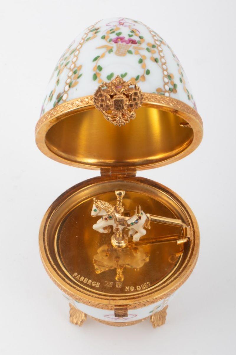 Faberge After Imperial Gatchina Palace Egg In Good Condition In Astoria, NY