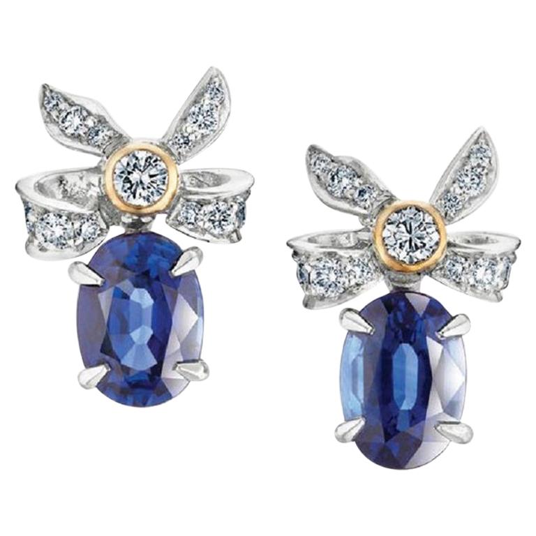 Fabergé Alix Blue Sapphire Imperial Collection Earrings