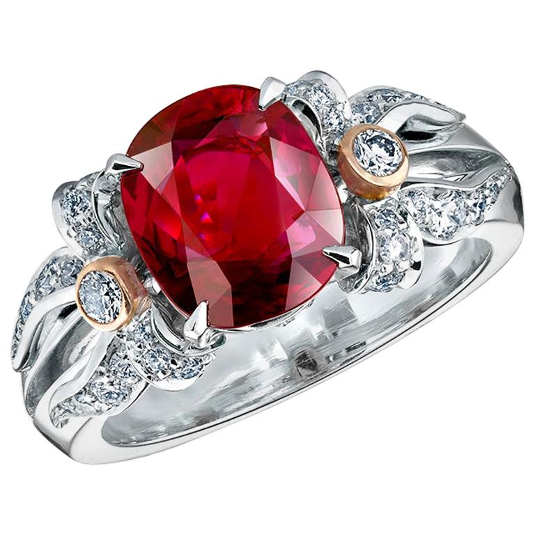 Fabergé Alix Ruby Ring, US Clients For Sale