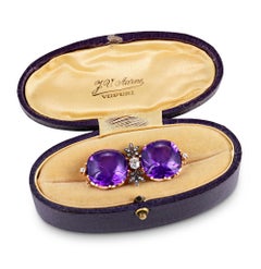 Fabergé Amethyst Brooch, 56.21 carats