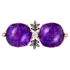 Fabergé Amethyst Brooch, 56.21 carats