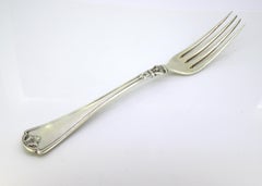 Fabergé, Antique Russian Silver Fork, 1908-1917
