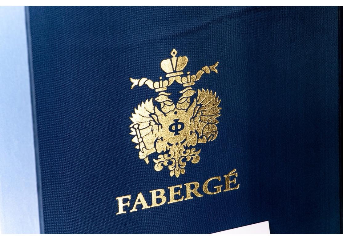 Europeo Faberge Aurora Decanter Collezione Imperiale Con Scatola di Presentazione in vendita