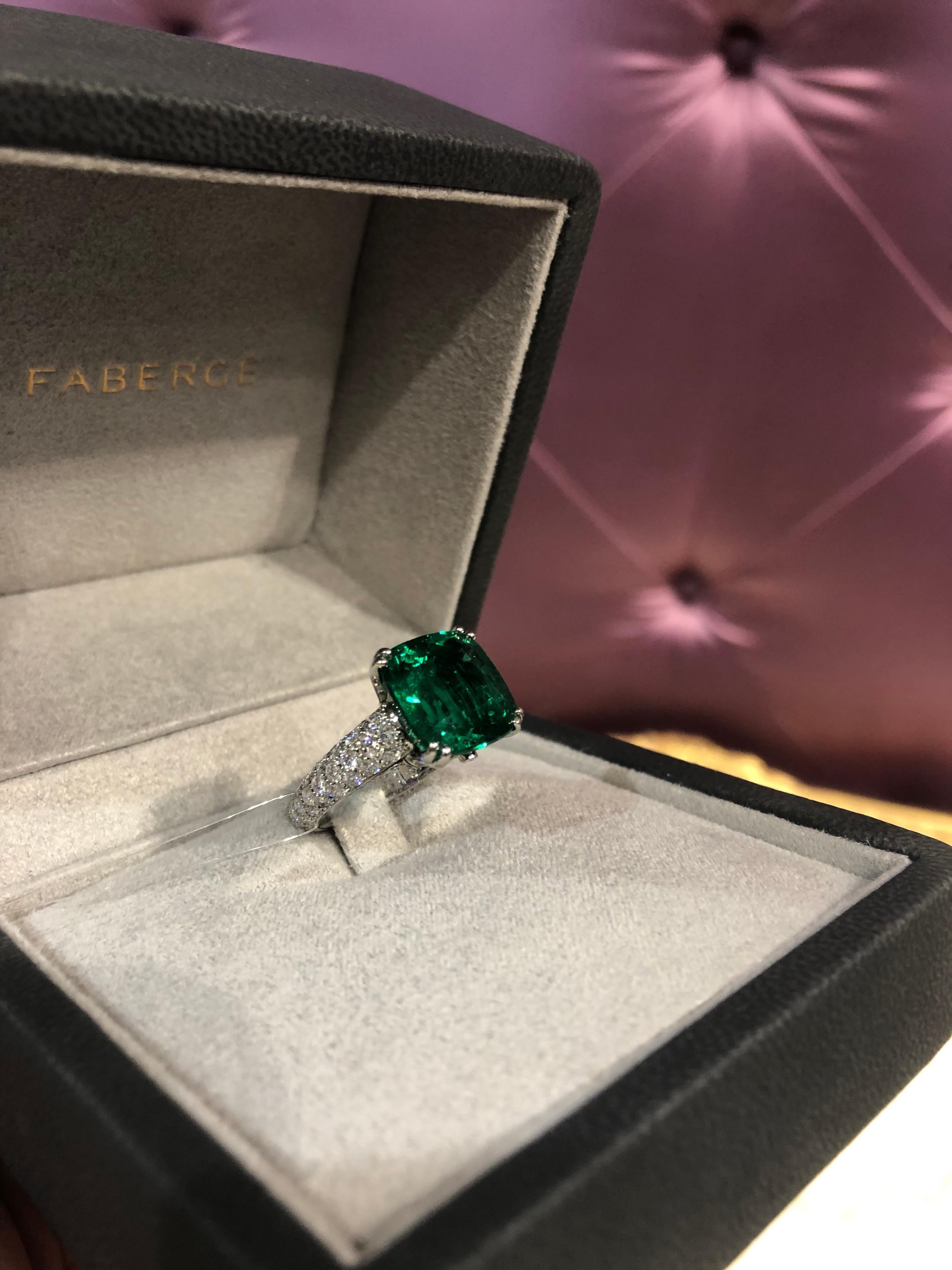 faberge emerald ring