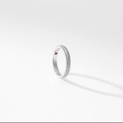 Fabergé Colours of Love White Gold Fluted Ring