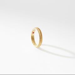 Fabergé Colours of Love Yellow Gold Fluted Ring