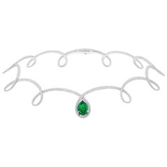 Fabergé Cotillon Emerald Necklace, US Clients
