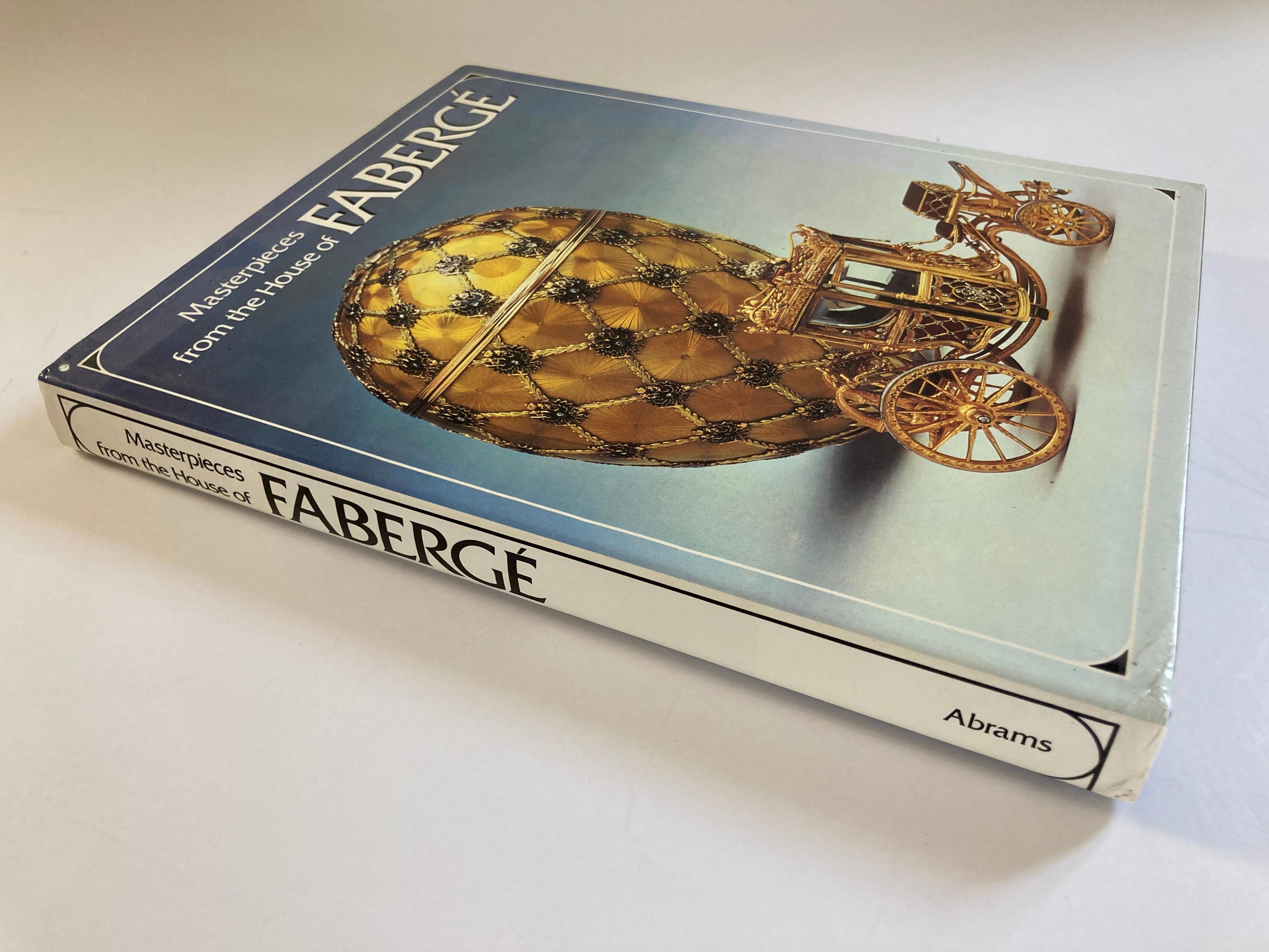 Masterpieces from the House of Faberge
Alexander Von Solodkoff; Roy D. R. Bettley; A. Kenneth Snowman; Marilyn Pfeifer Swezey; Editor-Paul Schaffer; Editor-Christopher Forbes
A book on the history of Carl Fabergé and his work. For more than 35