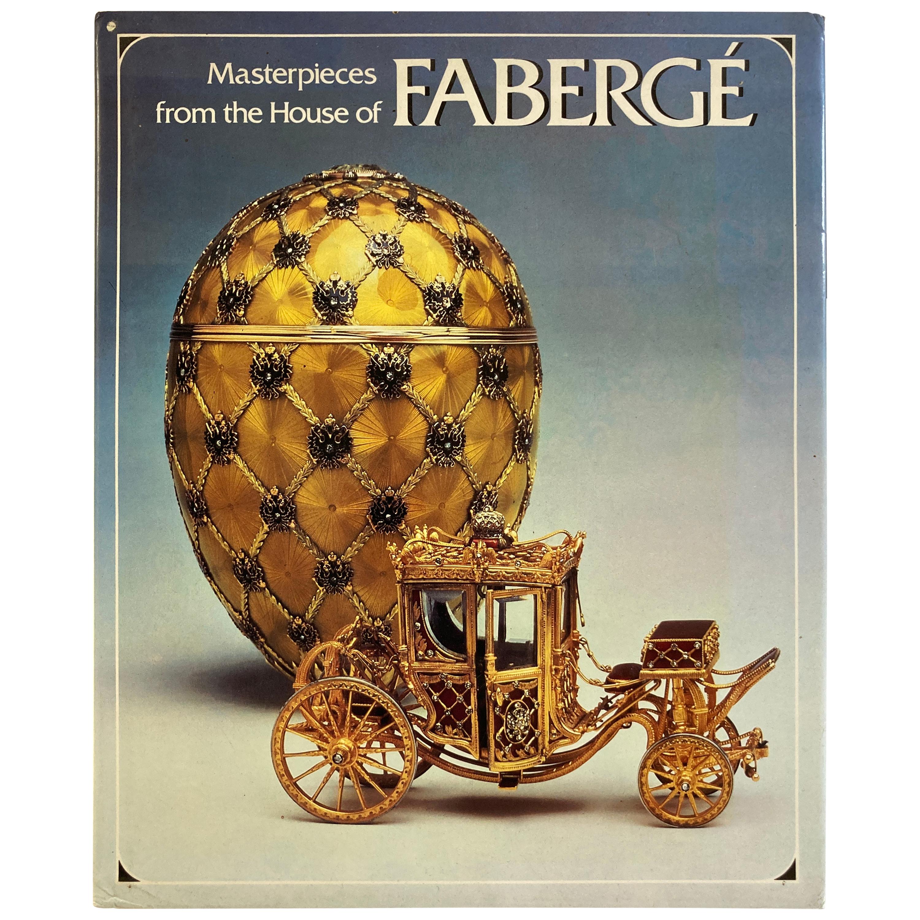 Masterpieces from the House of Faberge Hardcover Table Book