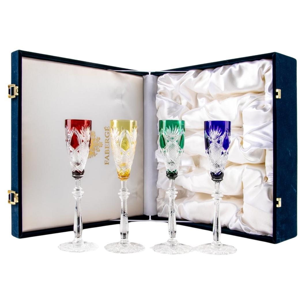 Bicchieri da liquore Faberge Czar Imperial, Collection'S, Set di 4 Edizione 1