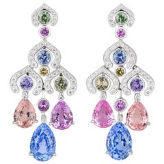 Fabergé Délices D’Été Lumière Chandelier Earrings, US Clients